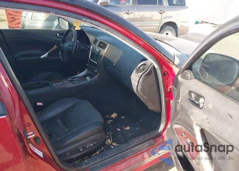 2006 Lexus Is 350 z USA, uszkodzony, nr VIN JTHBE262262000382